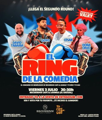 EL RING DE LA COMEDIA  Segundo Round en Santa Cruz de Tenerife