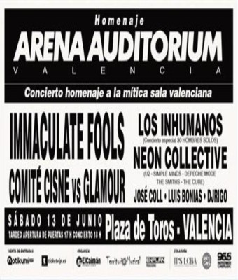 Homenaje Arena Auditorium en Valencia