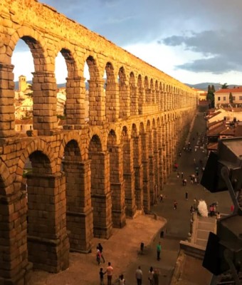 Patrimonio de la Humanidad en exteriores en Segovia