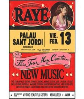 Raye - This Tour May Contain New Music en Barcelona