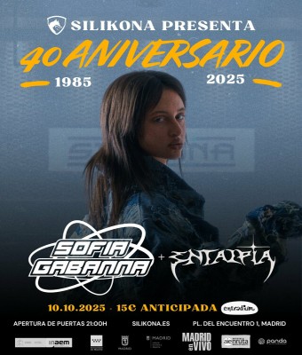 Concierto 40 ANIVERSARIO! Sofía Gabanna  Entalpía - AIEnRuta  Hispanidad 2025 en Madrid