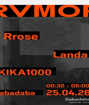 RVMOR: Rrose + Kika1000 + Landa en Donostia-San Sebastian
