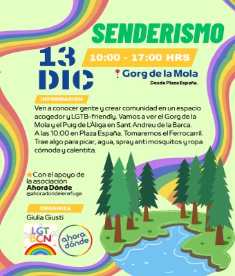 Senderismo Ahora Dónde + LGTBCN en Barcelona