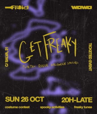 GET FREAKY w/WOWO: Halloween Special en Barcelona