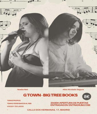 Concierto G Town - Big Tree Books  en Madrid