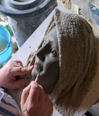 Curso intensivo de escultura: Rostros Creativos en Madrid