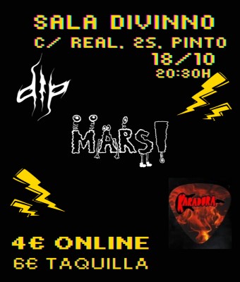 Concierto Mars! dIp y Karadura  en Madrid