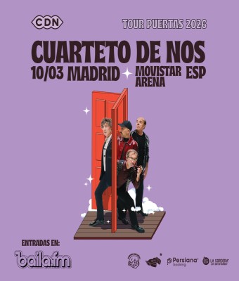 Cuarteto de Nos · Puertas Tour 2026 en Madrid