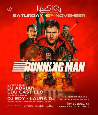 ILLUSION · THE RUNNING MAN en Barcelona