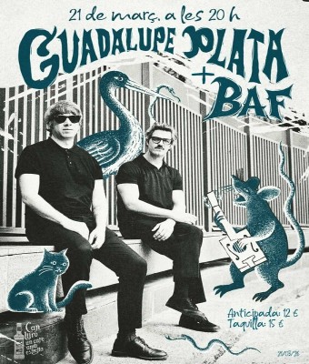 Guadalupe Plata + BAF en Balears, Illes