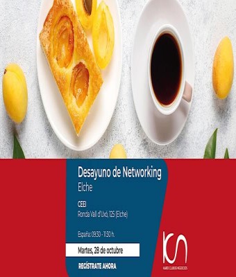 KCN Desayuno de Networking Elche - 28 de octubre en Elx