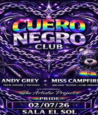CUERO NEGRO CLUB VOL. 2 — SPECIAL PRIDE EDITION en Madrid