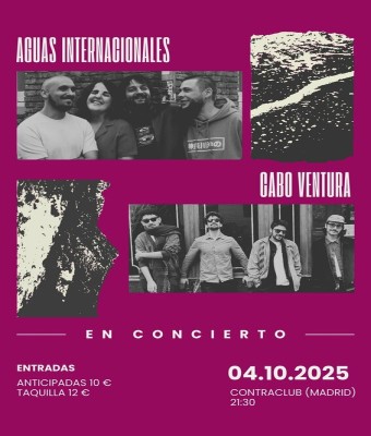 Aguas Internacionales & Cabo Ventura en Madrid