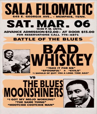 BATTLE OF THE BLUES bad whiskey vs the blues moonshiners en Coruña, A