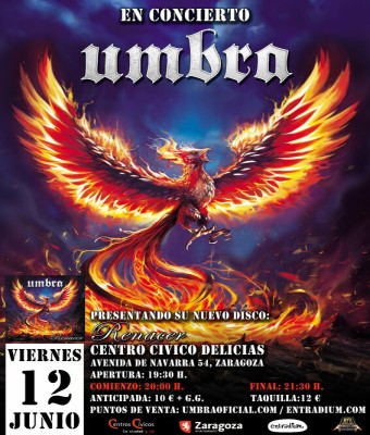 Umbra - Presentación "Renacer" en Zaragoza