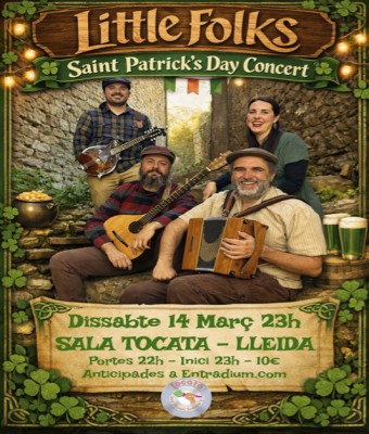 LITTLE FOLKS - Saint Patrick's Day Concert en Lleida