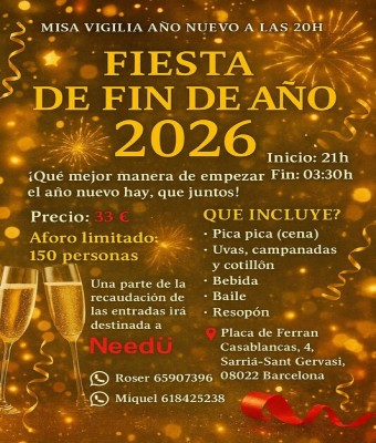 Nochevieja 2026 en Barcelona