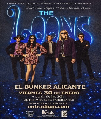 THE LOONS en El Bunker en Alicante/Alacant