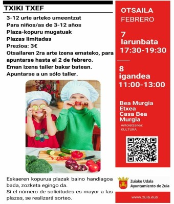 TXIKI TXEF - Martxoak 7 eta 8 en Araba/Álava