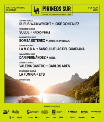 Dani Fernández + Hens en Pirineos Sur 2026 en Huesca