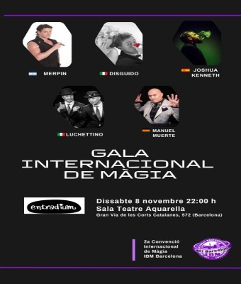 Gala Internacional de Magia en Barcelona