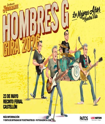 Hombres G en Castellón de la Plana