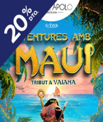 Aventures amb Maui - Tribut a Vaiana en BARCELONA