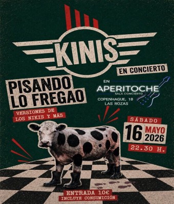 LOS KINIS (el tributo a LOS NIKIS) en Madrid