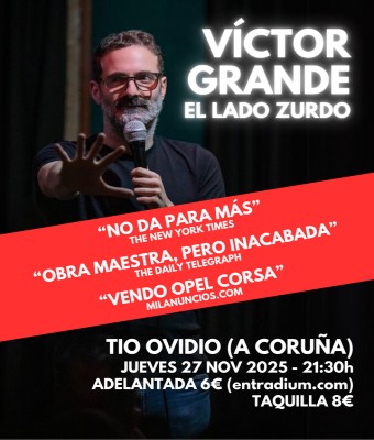 El lado zurdo - Víctor Grande en Coruña, A