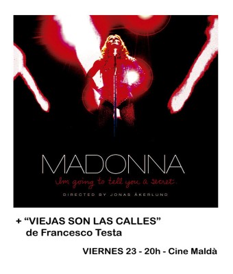 Proyección Bcn Queer Film Festival: "I’m Going to Tell You a Secret" + "Viejas son las calles" en Barcelona