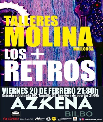 TALLERES MOLINA Y LOS RETROS EN DIRECTO en Bizkaia