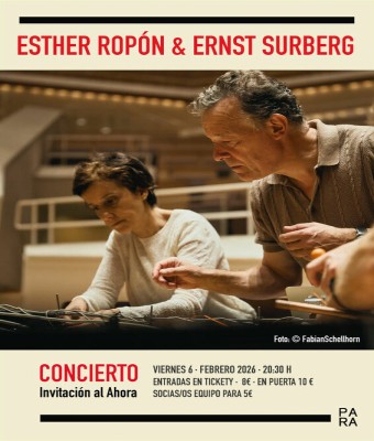 Esther Ropón, Ernst Surberg · Invitación al Ahora en Santa Cruz de Tenerife