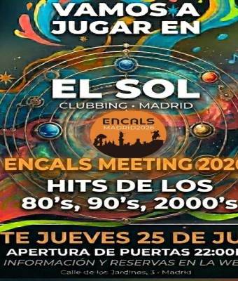 Vamos a jugar en El Sol - Encals Meeting 2026 en Madrid
