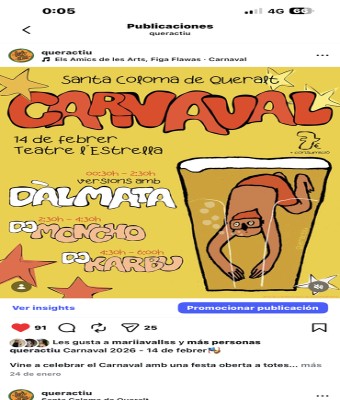 FESTA CARNAVAL 2026 en Tarragona