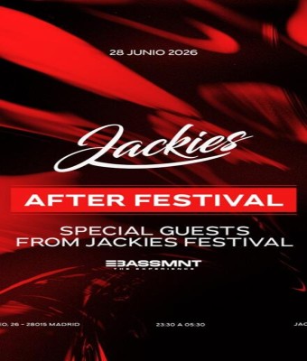 JACKIES OFFICIAL AFTER PARTY en Madrid