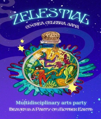 ZELESTIAL · Heaven is a party on Mother Earth · Co-lab #03 · en Barcelona