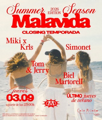 MALAVIDA 03/09 CAFÉ MILANO en Balears, Illes