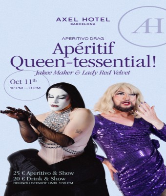 Apéritif Queen-tessential!! by Jakee Maker & Lady Red Velvet  en Barcelona