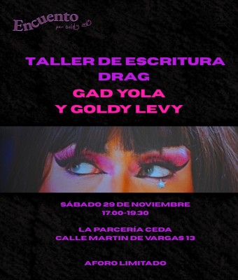 Taller de escritura drag en Madrid