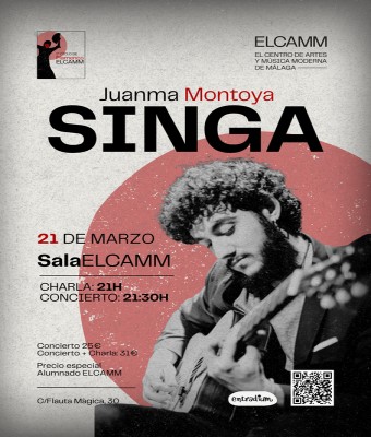 Juanma Montoya: guitarra eléctrica y alma flamenca en la Sala ELCAMM en Málaga