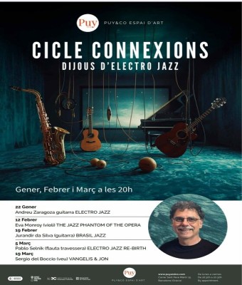 CICLE CONNEXIONS: SERGIO DEL BOCCIO Vangelis & Jon en Barcelona