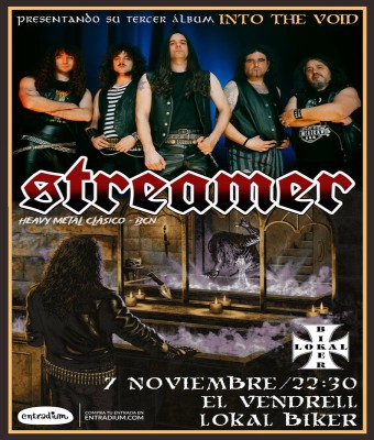STREAMER Presentación ''Into The Void'' - EL VENDRELL en Tarragona
