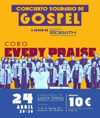 Every Praise: Concierto Solidario de Gospel en Madrid