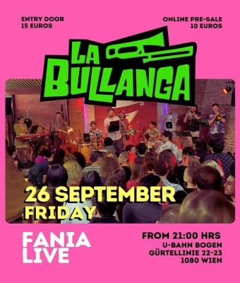 "LA BULLANGA in FANIA LIVE" en --