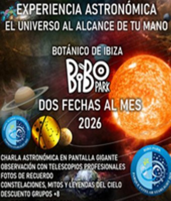 Astroturismo en Ibiza en SANT RAFEL - ILLES BALEARS