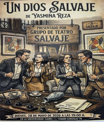 TEATRO SOLIDARIO: UN DIOS SALVAJE en Burgos