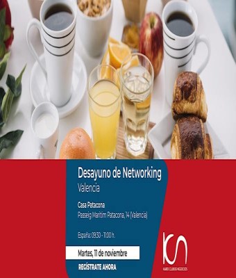 KCN Desayuno de Networking Valencia - 11 de noviembre en Alboraia