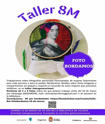 Talle 8M -FOTOBORDAMOS- (13 de marzo) en Valladolid
