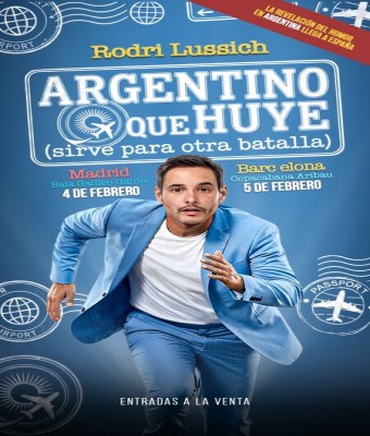 Argentino que huye (sirve para otra batalla) en Barcelona