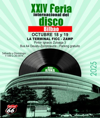 FERIA INTERNACIONAL DEL DISCO DE BILBAO 2025 en Bizkaia